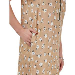 Robe de nuit longue Evolve pour femme, 100 % rayonne, imprimée, ultra douce, confortable - Product Image 6