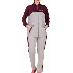 Diseño personalizado de las mujeres de color sólido al aire libre chándal 100% algodón de talla grande bajo MOQ - Product Image 1