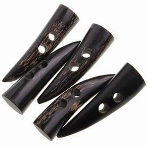 Corne de buffle d'eau la plus vendue accessoires de bascule Design Unique bascule de corne de boeuf pour vêtements bascule de corne légère - Product Image 1