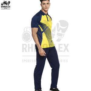 Uniforme de cricket d'équipe de logo imprimé personnalisé au meilleur prix concevez vos propres ensembles de cricket de couleur personnalisée du Pakistan en vente - Product Image 4