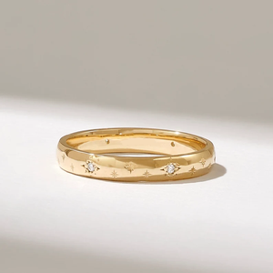 Anillo de Eternidad Completo de Oro Sólido de 14K con Diamantes Cultivados en Laboratorio, Calidad de Exportación 100%, Estilo Vintage para Fiesta, Certificado - Product Image 2