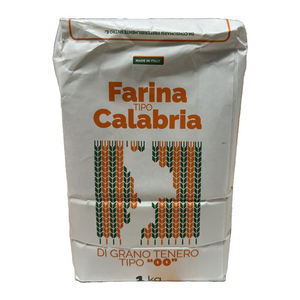 Farine de blé tout usage MOLINO BRUNO de première qualité, Calabre, Italie, 1 kg, prête à l'emploi, durée de conservation de 12 mois, moulu à la meule cylindrique, pour pain - Product Image 1