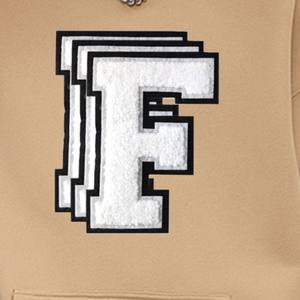 Sudaderas con Capucha Bordadas en Chenilla para Hombre, Hechas a Medida, 100% Algodón, Manga Larga, Antiarrugas, Ropa Casual de Invierno - Product Image 3