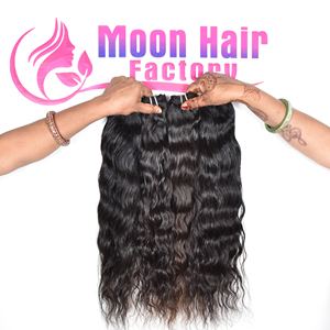 Extensions de cheveux vierges indiennes du sud, qualité supérieure, prix de gros, cheveux ondulés, cheveux vierges indiens Remy naturels, fabricants et fournisseurs - Product Image 2