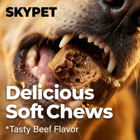 Friandises à mâcher molles pour chiens, pour le gain musculaire, riches en calories, supplément pour chiens en sous-poids et chiens de travail K9, OEM