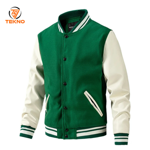 Chaqueta Letterman personalizable, chaqueta universitaria personalizada de béisbol Vintage con botones clásicos de primera calidad, logotipo personalizado, venta al por mayor, OEM - Product Image 1