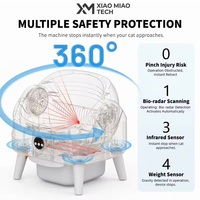 Bac à litière automatique pour chat avec logo personnalisé, cadre en bois, nettoyage automatique, filtre au charbon, écologique, contrôle des odeurs pour l'intérieur