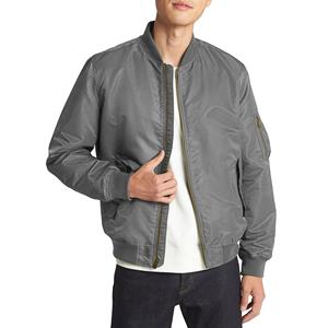 Hot Selling 100% Polyester Men's Winter Bomber <b>Jacket</b> High Quality Stand Collar Front Logo Waterproof Hooded Filled Quick Dry - Product Image 1