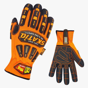 GUANTE DE SEGURIDAD DE IMPACTO ORIGINAL SKATIQ MEJOR MANGO DE MANO GUANTES DE IMPACTO DE SEGURIDAD DE ACEITE Y GAS A LA VENTA - Product Image 6