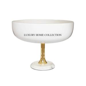 Cuencos de mármol decorativos con base de madera, diseño minimalista para la oficina en casa o la decoración de fiestas, creando un ambiente de lujo fácilmente - Product Image 4