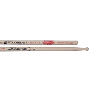 Baqueta Solobeat 7A de Roble Natural Personalizada con Punta de Bola (Diámetro 1.37cm Altura 39.37cm) ID - Product Image 1