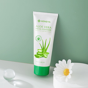 Gel Exfoliante Facial Iluminador con Aloe Vera, <span class=keywords><strong>Limpiador</strong></span> Facial, Eliminador de Puntos Negros y Acné, Gel Purificante y Exfoliante - Product Image 2