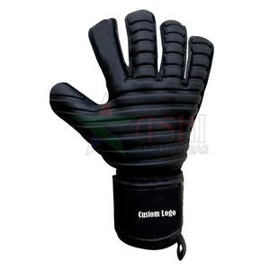 Guantes de Portero de Fútbol Ajustables, Duraderos, de Cuero, Resistentes al Viento, con Agarre Profesional, Transpirables, para Todo Clima - Product Image 2