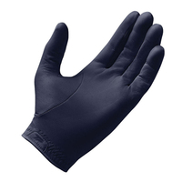 Guante de Golf de Piel de Cabra Cabretta con Logotipo Personalizado, Antideslizante, Suave, Transpirable, Accesorio Deportivo Premium para Exteriores, Muñequera Ajustable