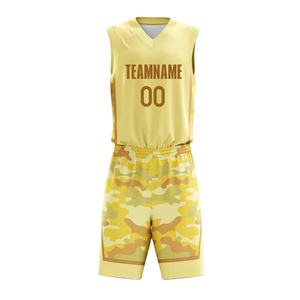 Uniforme de baloncesto para hombres de tasa razonable, material duradero de calidad superior, uniforme de baloncesto totalmente personalizado con mangas - Product Image 1