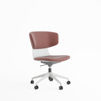 Chaises de cuisine modernes au design simple, pivotantes, réglables en hauteur, en tissu, pour chambre, hôtel, bureau et salle à manger