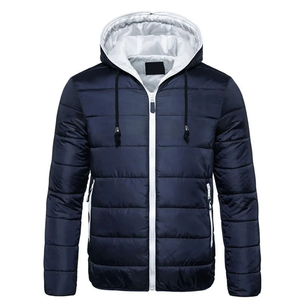 OEM Wholesale <b>Men's</b> Standard Polyester/Cotton Varsity <b>Jacket</b> Windproof Warm Breathable Pattern Letter Plus Long Length - Product Image 1