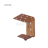 Soporte de Montaje de Acero Galvanizado para Persianas Venecianas, Accesorios Giratorios con Bloqueo para Pared y Techo