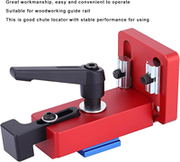 Supports coulissants en alliage d'aluminium de type 45 pour rail de coupe d'angle, guide de coupe d'angle, rail en T, outil de menuiserie, butée de rail