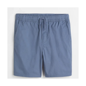 Pantalones cortos transpirables de algodón para hombre, conjunto de ropa de calle con cierre de cordón lavado a la piedra, pantalones cortos holgados con logotipo en la cintura - Product Image 4