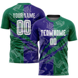 Camiseta de fútbol personalizada Camiseta de fútbol transpirable con nombres de jugadores Tela de secado rápido de alto rendimiento MOQ bajo para equipos - Product Image 2