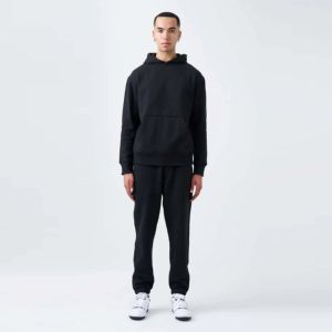 Survêtements de sport décontractés en molleton épais à capuche en polyester/coton IOTA SPORTS, qualité supérieure, pour hommes, personnalisables - Product Image 5