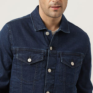 Veste en jean slim à manches longues de qualité exportée et personnalisée Veste en jean vintage de style classique pour hommes du Pakistan - Product Image 6