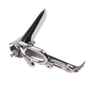 Espéculo vaginal manual de la mejor calidad, acero satinado certificado CE para uso hospitalario, cirugía ginecológica femenina personalizable - Product Image 1