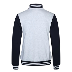 Chaquetas Universitarias Varsity para Hombre de Talla Grande al por Mayor, Chaqueta Varsity con Logotipo Personalizado, Chaqueta Universitaria Lisa con Letras en Talla XL y Cuello Alto - Product Image 4