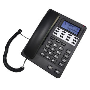 Téléphone fixe de téléphone d'hôtel avec l'affichage d'identification d'appelant, haut-parleur mains libres - Product Image 2