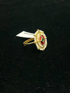 Anillo de Compromiso y Boda para Mujer TISHYA DIAMOND, con Moissanita de 2 Quilates, Corte en Racimo, Estilo Vintage, Plata de Ley Chapada en Oro, 5.5 g - Product Image 3