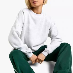 Pull-over en coton neutre pour femme, vêtement streetwear ODM sans repassage, imprimé DTF, sweat-shirt graphique - Product Image 3