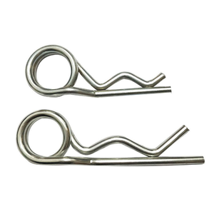 Goupille à ressort R-Clip personnalisée avec traitement de surface, grade 4.8_8.8, OEM pour verrouillage d'arbre - Product Image 1
