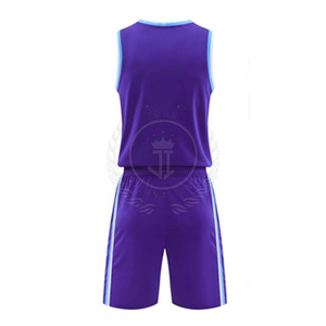 Últimos Conjuntos de Uniformes de Baloncesto para Hombre al por Mayor, Personalizados, Transpirables, de Alta Calidad, 100% Poliéster - Product Image 3