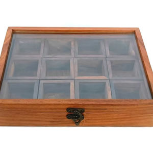 Contenedor de especias, joyero, soporte de especias, decoración del hogar, contenedor de madera, contenedor de especias de madera - Product Image 1