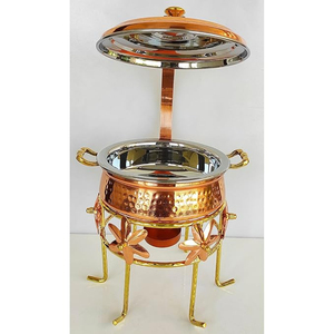 Plato para servir comida Ocasión especial Plato para frotar Calentador de alimentos Plato para frotar para suministros de restaurante de hotel en el precio más barato - Product Image 3