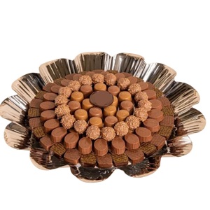 Premium Handcrafted Metal <b>Chocolate</b> Bowl Stylish Home Decorative <b>Chocolate</b> Serving Bowl For <b>Wedding</b> & Event Gifting - Product Image 3