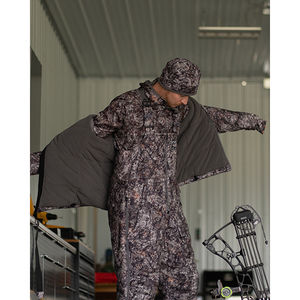 Veste de chasse unisexe hiver 2026 en polyester/coton, col montant, respirante, coupe-vent, conçue avec les meilleurs matériaux – Créez votre propre modèle - Product Image 3