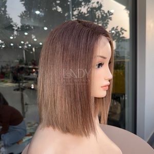 Pelucas Hermosas de la Más Alta Calidad, Cabello Humano Real 100% Vietnamita, Liso Natural, Color Personalizable, Peluca con Cierre - Product Image 2