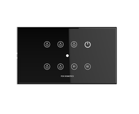 Interrupteur intelligent pour la maison AG Frosted Glass Smart Life 230V Zig Bee sans fil LED Tuya WiFi NFC télécommande Alexa Google Home