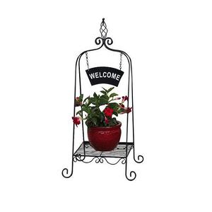 Soporte de bienvenida metálico color oro, tamaño y forma personalizados, para decoración en interiores y exteriores. - Product Image 2