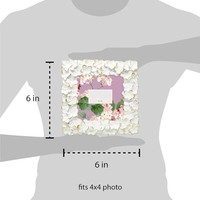 Cadre photo en métal fait main, élégant et très demandé, à poser sur table ou à accrocher au mur, idéal pour les anniversaires, Noël et autres occasions.