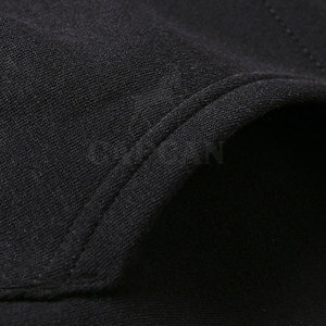 Sweat-shirts à capuche unis en polaire pour hommes grandes tailles, tendance, en stock, vêtements d'hiver, logo personnalisé, couleur unie - Product Image 4