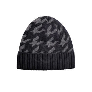 Vêtements de sport d'hiver personnalisés avec votre propre logo, 100% laine, impression numérique, noir gris épais, unisexe - Product Image 2
