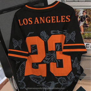 2026 Fashion Boxy <b>Cropped</b> Breathable Mesh American Football Jersey for <b>Men</b> Custom Design Sublimation Print Short Home Wear - Product Image 2