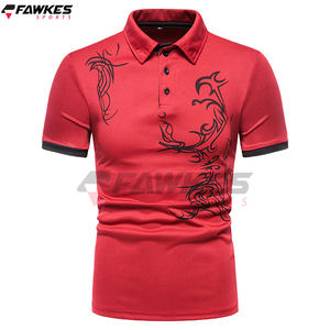 Respirant faites votre propre vente chaude confortable professionnel de bonne qualité hommes vêtements d'extérieur polos - Product Image 5