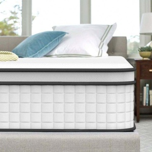 Euro Top nén vua nữ hoàng Kích thước độc lập Túi mùa xuân nệm với bọt cuộn lên trong một hộp cho giấc ngủ ngon - Product Image 5