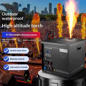 Machine à jet de flamme de scène imperméable en plein air de 350 W, équipement à <span class=keywords><strong>effets</strong></span> de feu pour concert, festival, performance, <span class=keywords><strong>effets</strong></span> <span class=keywords><strong>spéciaux</strong></span> <span class=keywords><strong>FX</strong></span> - Product Image 2