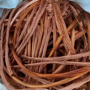 Alambre de cobre y desechos de cable, alambre de cobre 99.9%, 99.99% de pureza, venta