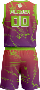 Uniforme de basket-ball personnalisé fabriqué au Pakistan, nouveau design, shorts et maillot d'équipe d'été avec sublimation et couleurs personnalisées - Product Image 6